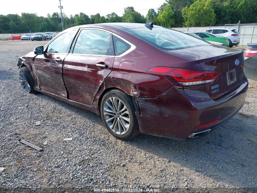 2016 Hyundai Genesis 3.8 VIN: KMHGN4JE3GU106734 Lot: 39462835