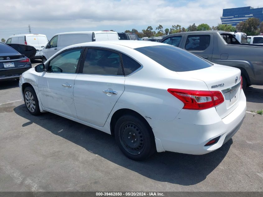 2017 NISSAN SENTRA S - 3N1AB7AP0HY364863