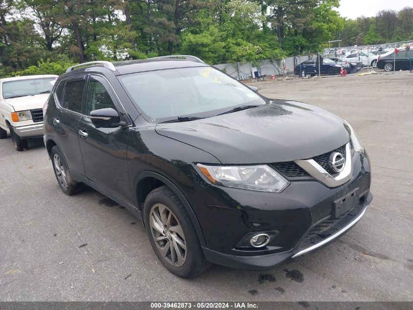 VIN 5N1AT2MV1EC756256 2014 Nissan Rogue, SL no.1