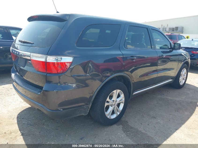 2013 Dodge Durango Sxt VIN: 1C4RDHAG7DC692431 Lot: 39462874