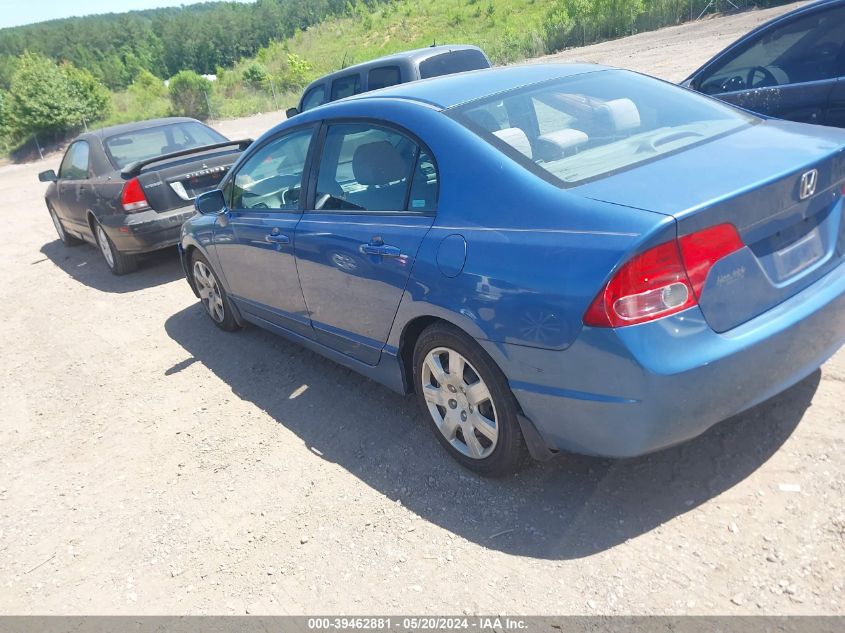 2008 Honda Civic Lx VIN: 1HGFA16568L004534 Lot: 39462881