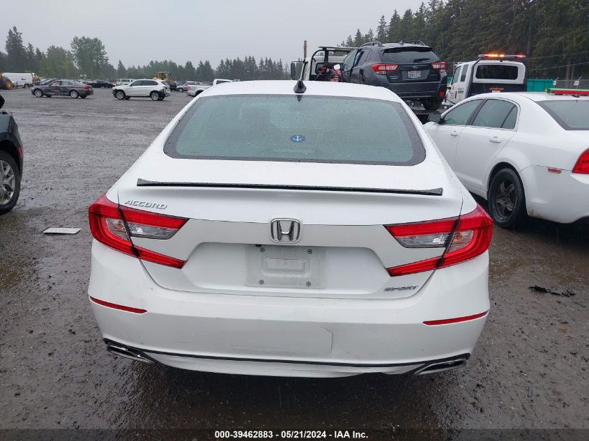 2022 Honda Accord Sport VIN: 1HGCV1F34NA116570 Lot: 39462883