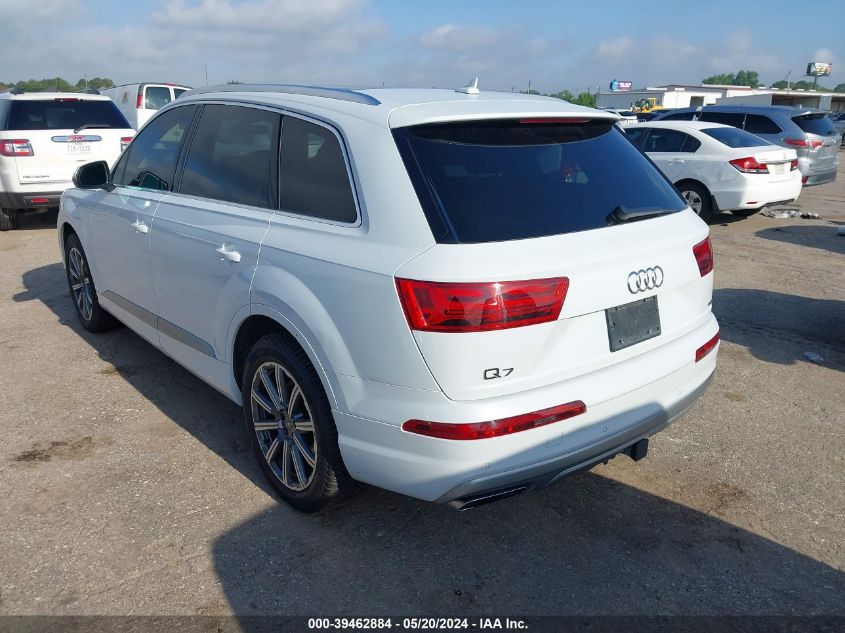 2018 Audi Q7 2.0T Premium VIN: WA1LHAF74JD020983 Lot: 39462884