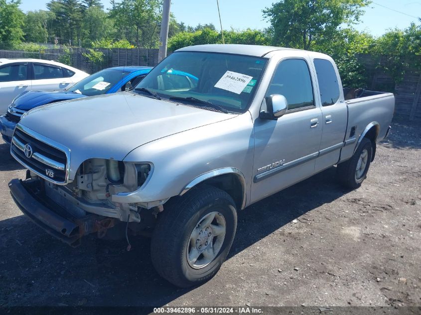 2001 Toyota Tundra Sr5 V8 VIN: 5TBBT44111S181191 Lot: 39462896