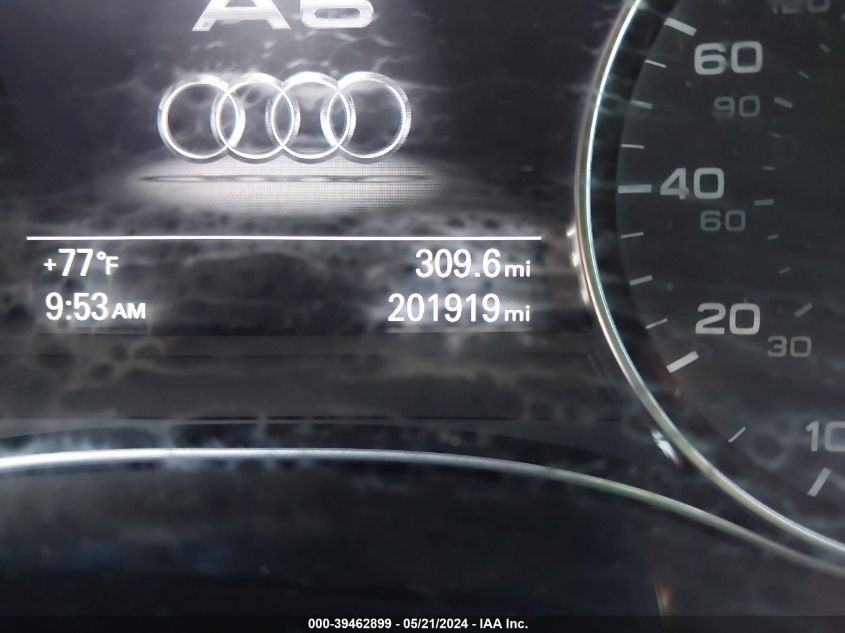 2013 Audi A6 3.0T Premium VIN: WAUHGAFC4DN128916 Lot: 39462899