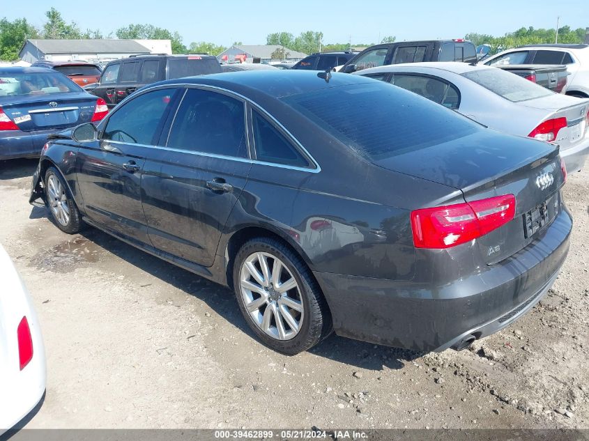 2013 Audi A6 3.0T Premium VIN: WAUHGAFC4DN128916 Lot: 39462899