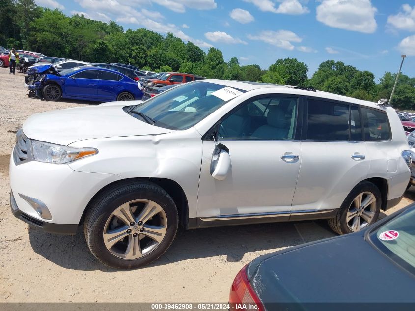2012 Toyota Highlander Limited V6 VIN: 5TDDK3EH9CS100644 Lot: 39462908