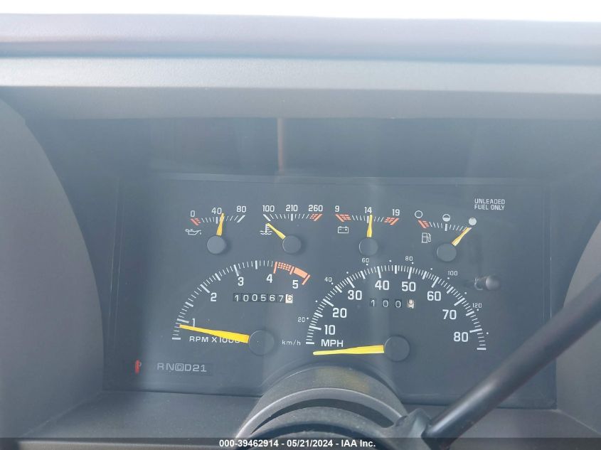 1994 Chevrolet Gmt-400 C1500 VIN: 1GCEC14K7RZ279941 Lot: 39462914