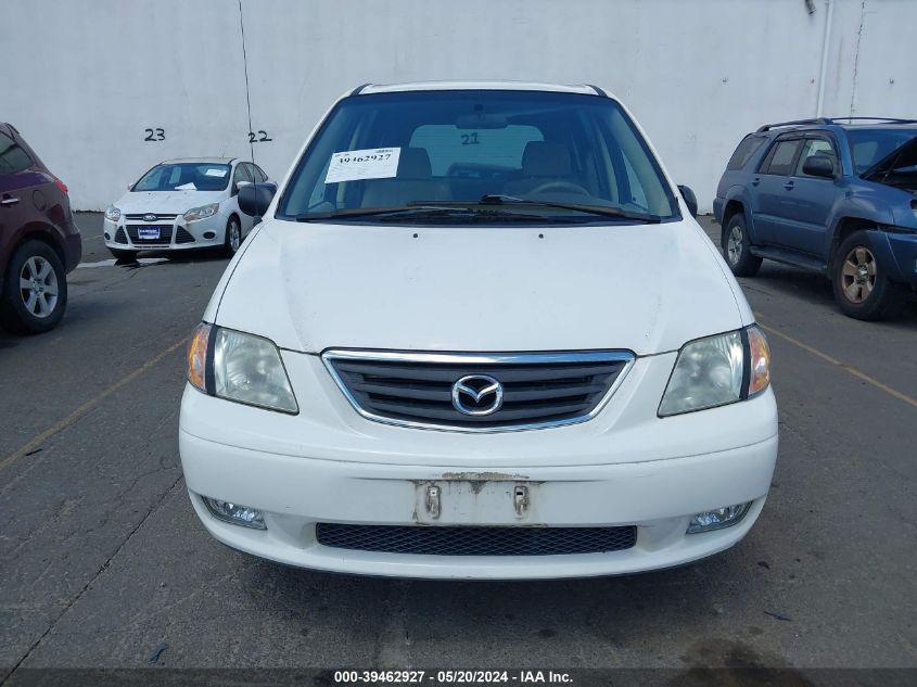 2000 Mazda Mpv Dx/Es/Lx VIN: JM3LW28G4Y0113266 Lot: 39462927