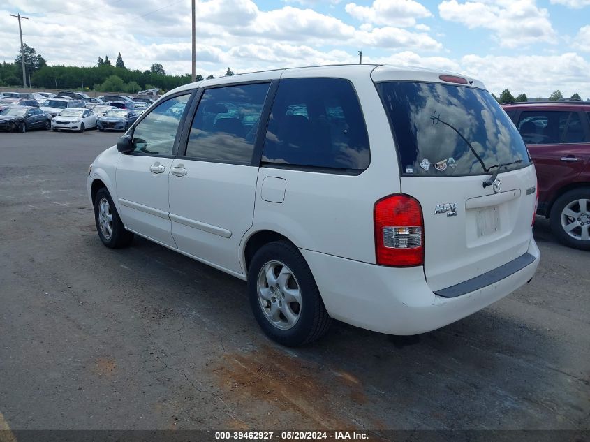 2000 Mazda Mpv Dx/Es/Lx VIN: JM3LW28G4Y0113266 Lot: 39462927