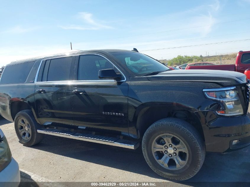 2015 Chevrolet Suburban 1500 Lt VIN: 1GNSKJKC1FR603566 Lot: 39462929