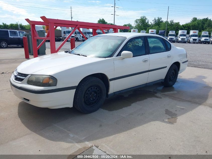 2001 Chevrolet Impala VIN: 2G1WF52E619127771 Lot: 39462930