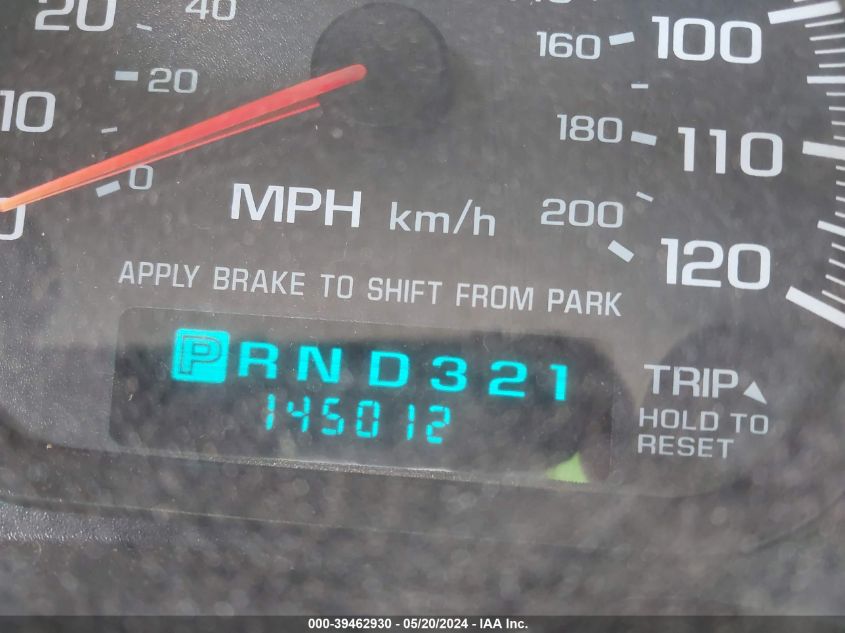 2001 Chevrolet Impala VIN: 2G1WF52E619127771 Lot: 39462930