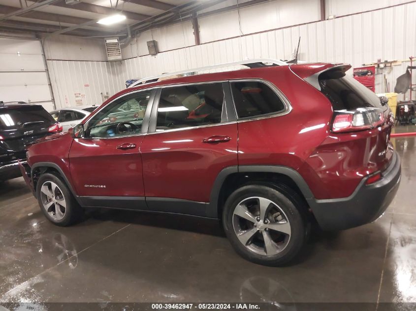 2019 Jeep Cherokee Limited 4X4 VIN: 1C4PJMDX6KD421291 Lot: 39462947