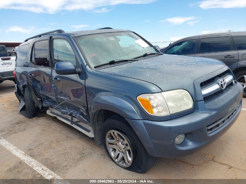 2006 Toyota Sequoia Limited V8 VIN: 5TDZT38A46S274594 Lot: 39462963