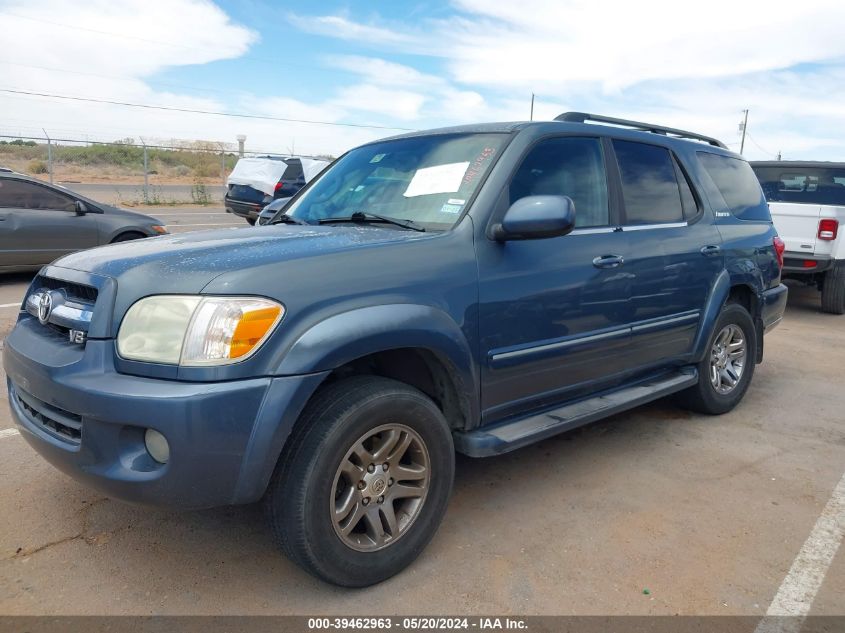 2006 Toyota Sequoia Limited V8 VIN: 5TDZT38A46S274594 Lot: 39462963