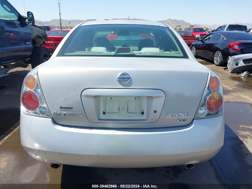 2003 Nissan Altima 3.5 Se VIN: 1N4BL11D63C316390 Lot: 39462966