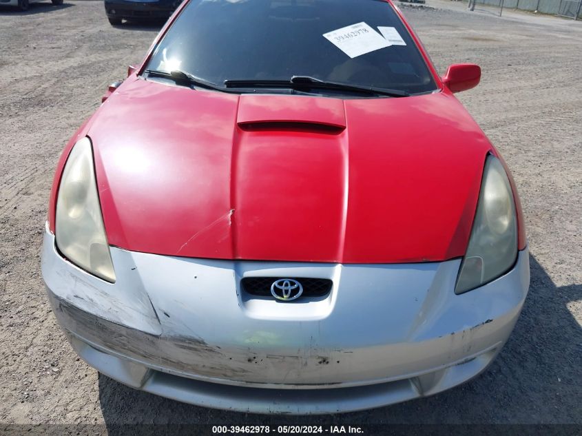 2002 Toyota Celica Gt VIN: JTDDR32T220141221 Lot: 39462978