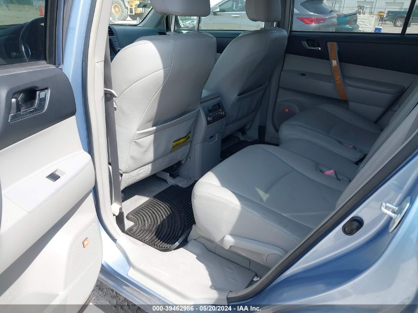 2008 Toyota Highlander Hybrid Limited VIN: JTEEW44A082004785 Lot: 39462986