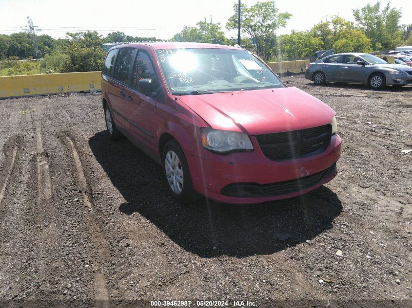 VIN 2C4RDGBG6FR705009 2015 DODGE GRAND CARAVAN no.1