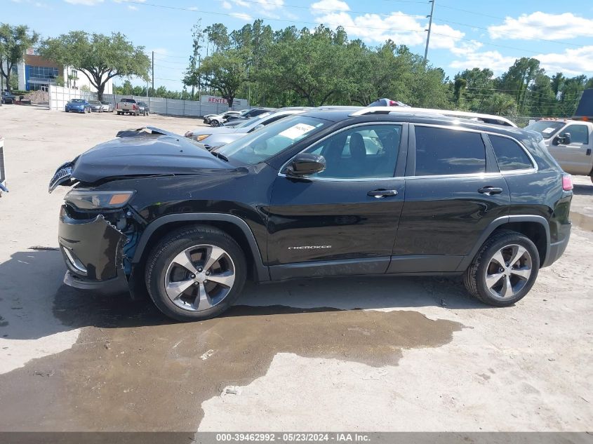 2019 Jeep Cherokee Limited Fwd VIN: 1C4PJLDB2KD38779 Lot: 39462992