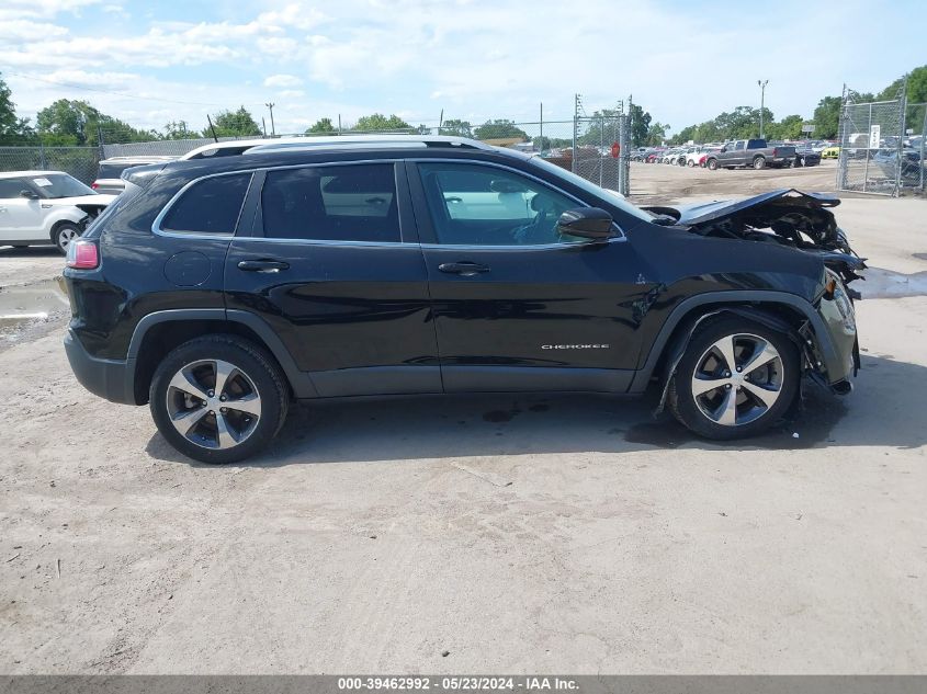 2019 Jeep Cherokee Limited Fwd VIN: 1C4PJLDB2KD38779 Lot: 39462992