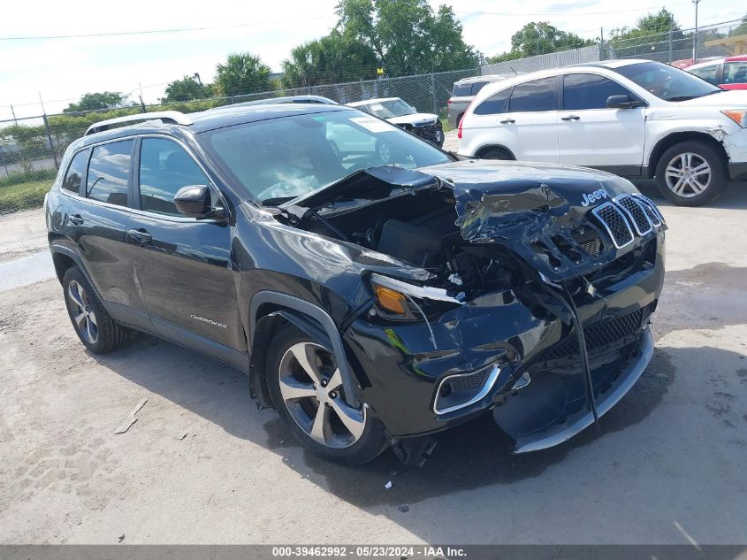 2019 Jeep Cherokee Limited Fwd VIN: 1C4PJLDB2KD38779 Lot: 39462992