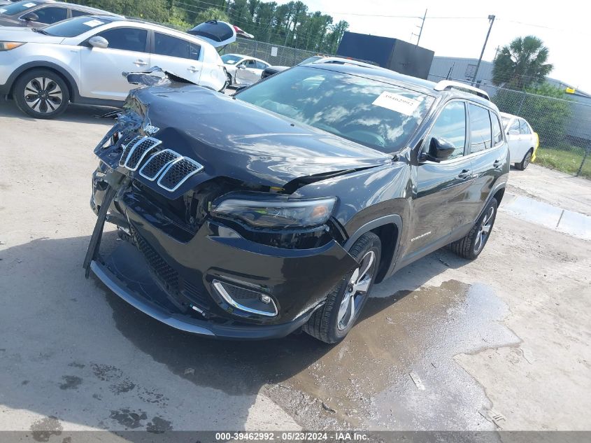 2019 Jeep Cherokee Limited Fwd VIN: 1C4PJLDB2KD38779 Lot: 39462992