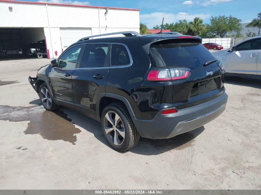 2019 Jeep Cherokee Limited Fwd VIN: 1C4PJLDB2KD38779 Lot: 39462992