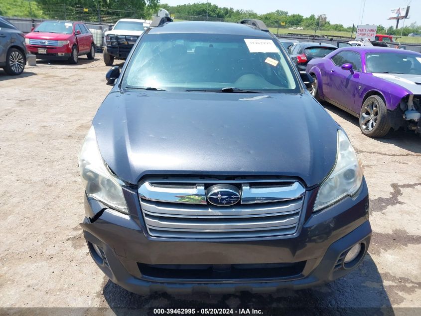 2013 Subaru Outback 2.5I Premium VIN: 4S4BRBGCXD3206632 Lot: 39462995