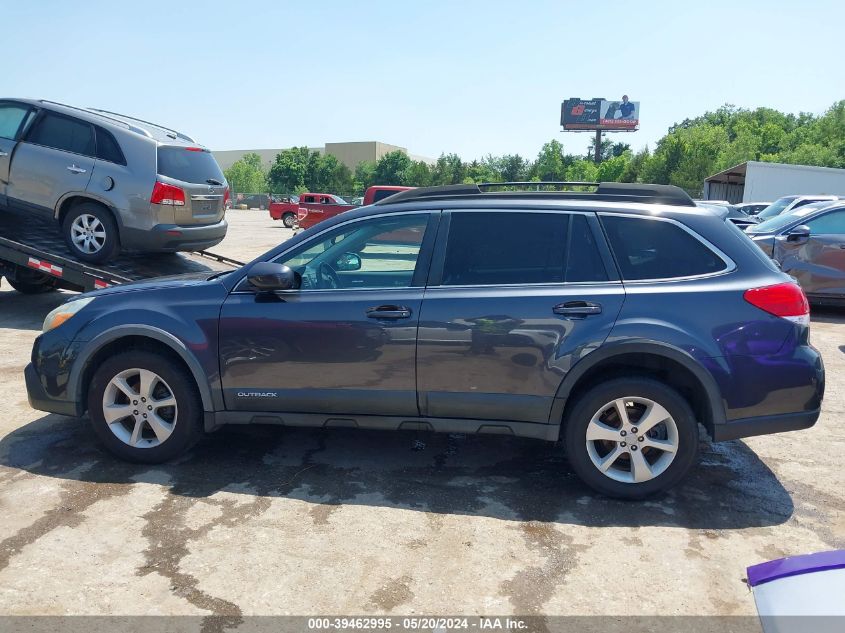 2013 Subaru Outback 2.5I Premium VIN: 4S4BRBGCXD3206632 Lot: 39462995