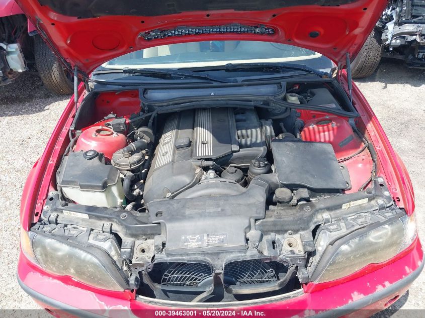 2003 BMW 325 I VIN: WBAEV33433KL89892 Lot: 39463001