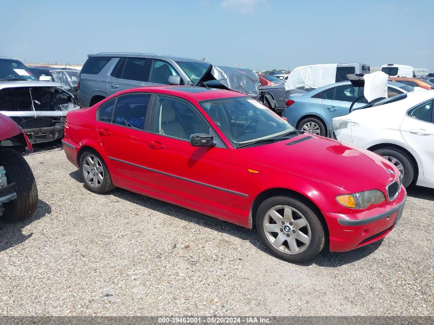 2003 BMW 325 I VIN: WBAEV33433KL89892 Lot: 39463001