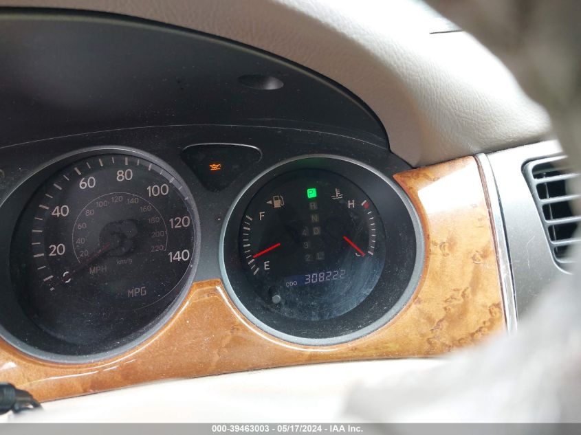 2005 Lexus Es 330 VIN: JTHBA30GX55141025 Lot: 39463003