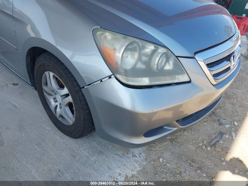 2007 Honda Odyssey Ex-L VIN: 5FNRL38717B039645 Lot: 39463012