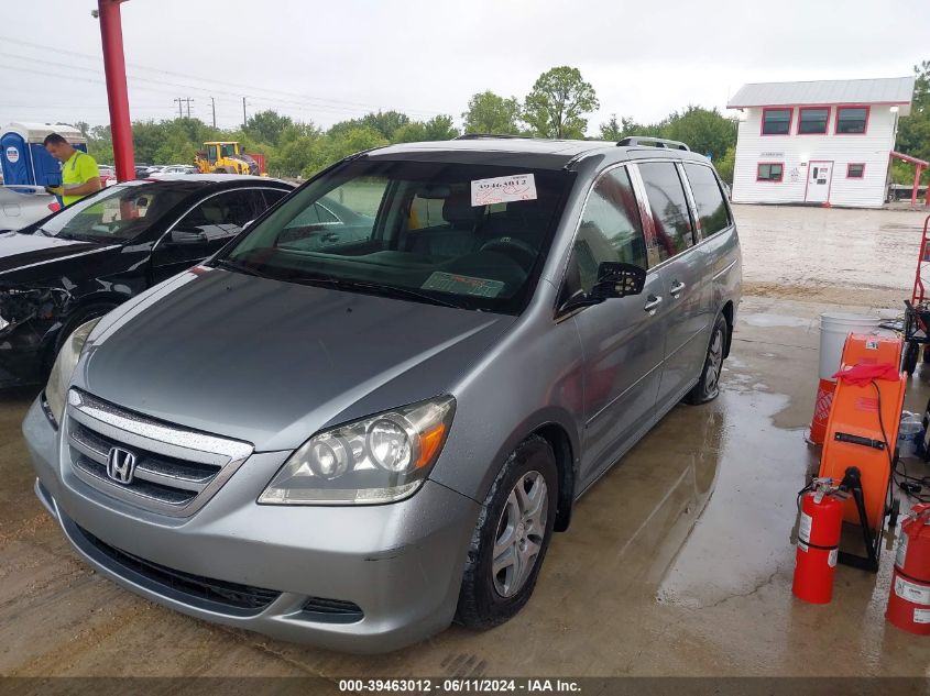 2007 Honda Odyssey Ex-L VIN: 5FNRL38717B039645 Lot: 39463012