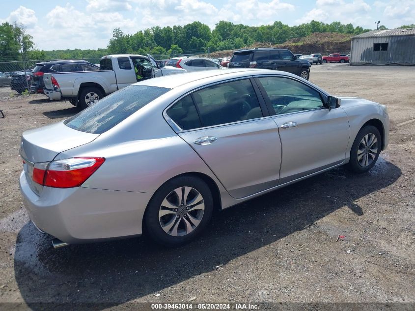 2014 Honda Accord Lx VIN: 1HGCR2F31EA254304 Lot: 39463014