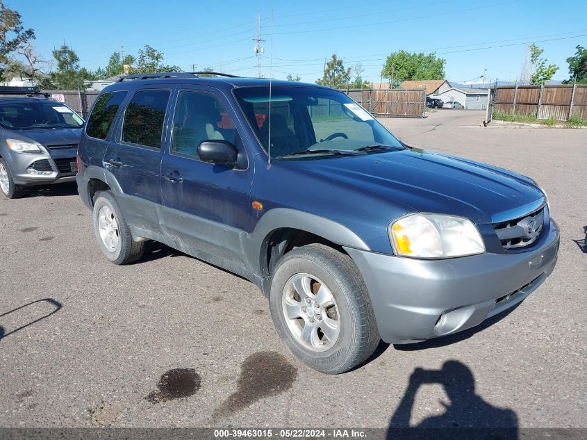 2001 Mazda Tribute Es V6/Lx V6 VIN: 4F2CU08111KM51863 Lot: 39463015