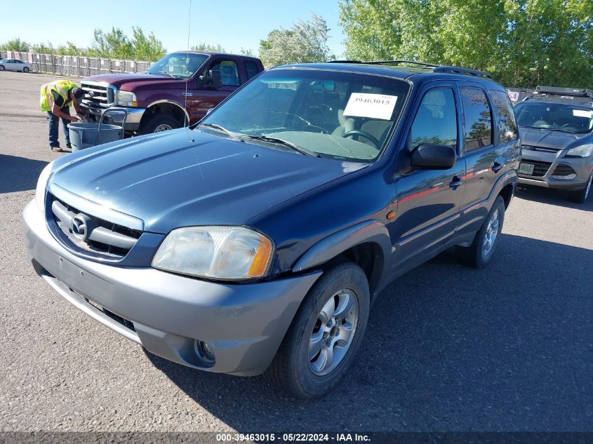 2001 Mazda Tribute Es V6/Lx V6 VIN: 4F2CU08111KM51863 Lot: 39463015