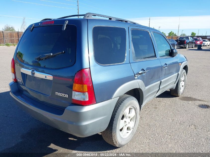 2001 Mazda Tribute Es V6/Lx V6 VIN: 4F2CU08111KM51863 Lot: 39463015