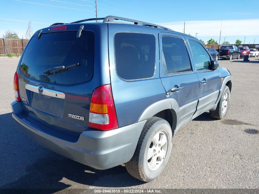 2001 Mazda Tribute Es V6/Lx V6 VIN: 4F2CU08111KM51863 Lot: 39463015