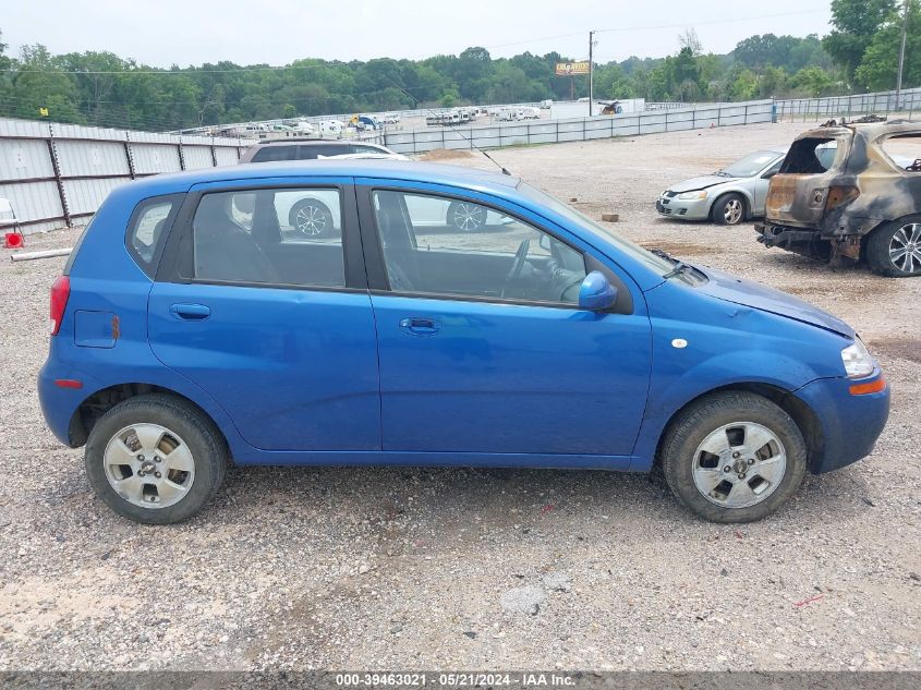 2006 Chevrolet Aveo Ls VIN: KL1TD66696B628370 Lot: 39463021