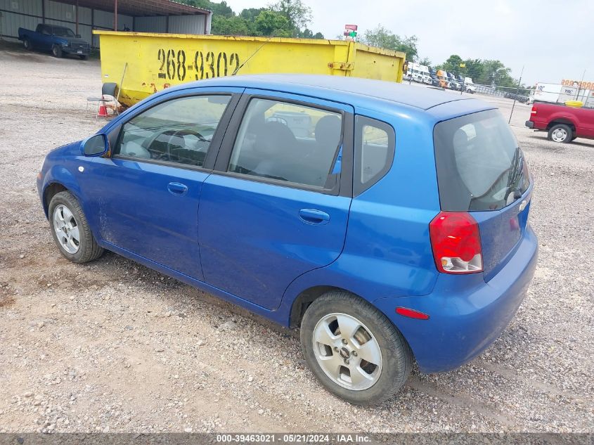 2006 Chevrolet Aveo Ls VIN: KL1TD66696B628370 Lot: 39463021