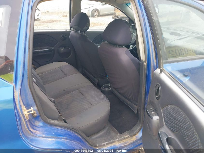 2006 Chevrolet Aveo Ls VIN: KL1TD66696B628370 Lot: 39463021