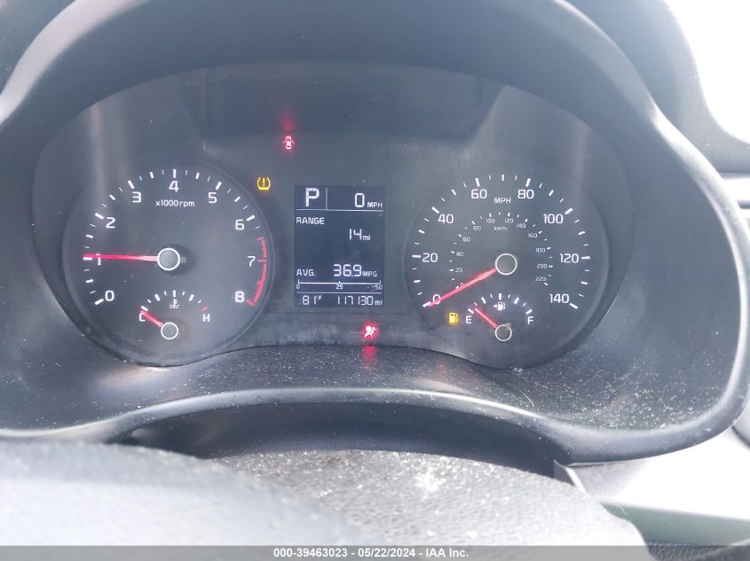 2019 KIA RIO S - 3KPA24AB8KE239621