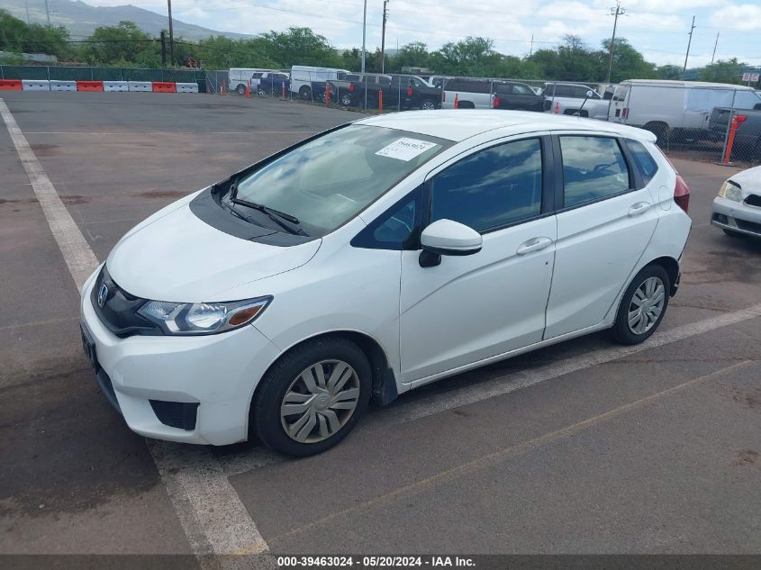 2015 Honda Fit Lx VIN: 3HGGK5G50FM749573 Lot: 39463024