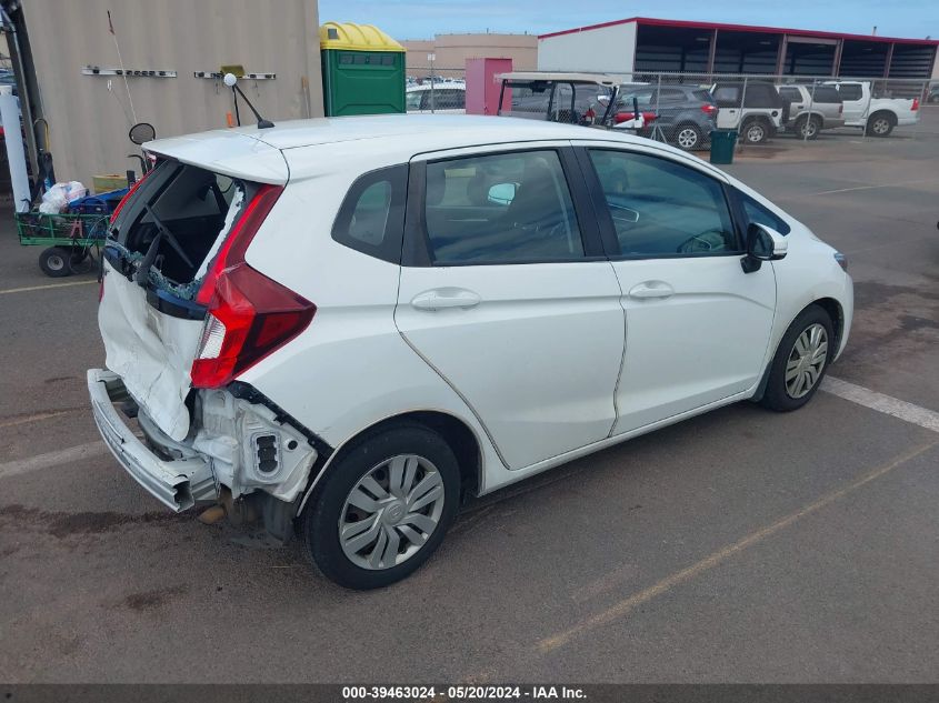 2015 Honda Fit Lx VIN: 3HGGK5G50FM749573 Lot: 39463024