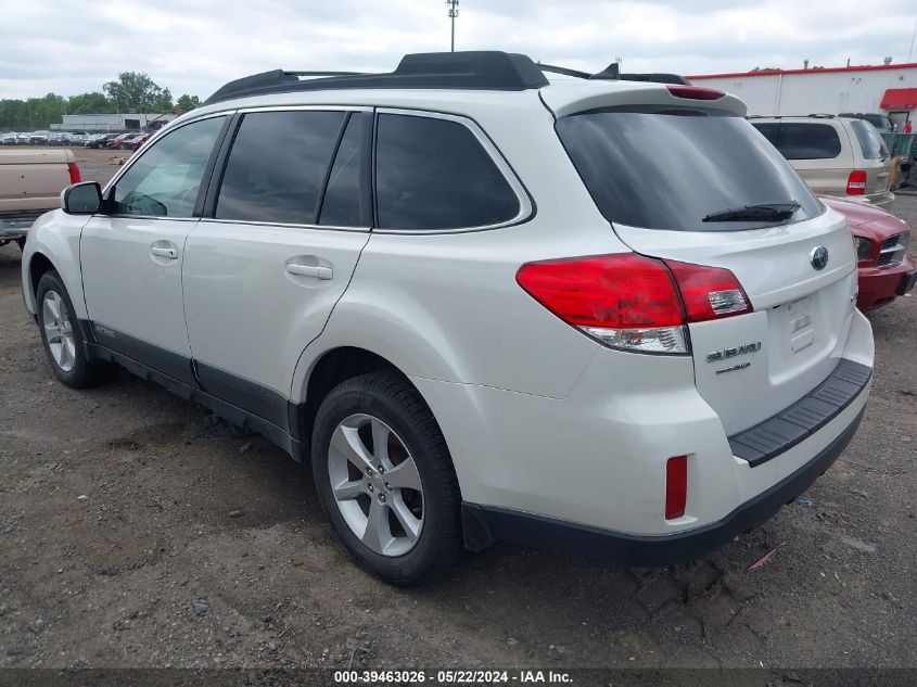 2014 Subaru Outback 2.5I Limited VIN: 4S4BRBMC5E3243920 Lot: 39463026