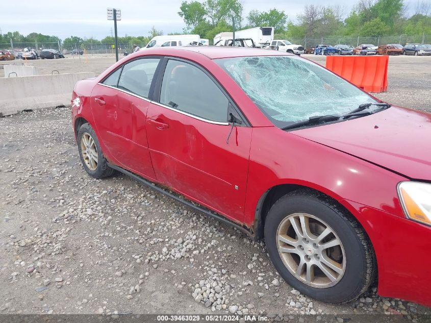 2006 Pontiac G6 VIN: 1G2ZF55BX64189291 Lot: 39463029