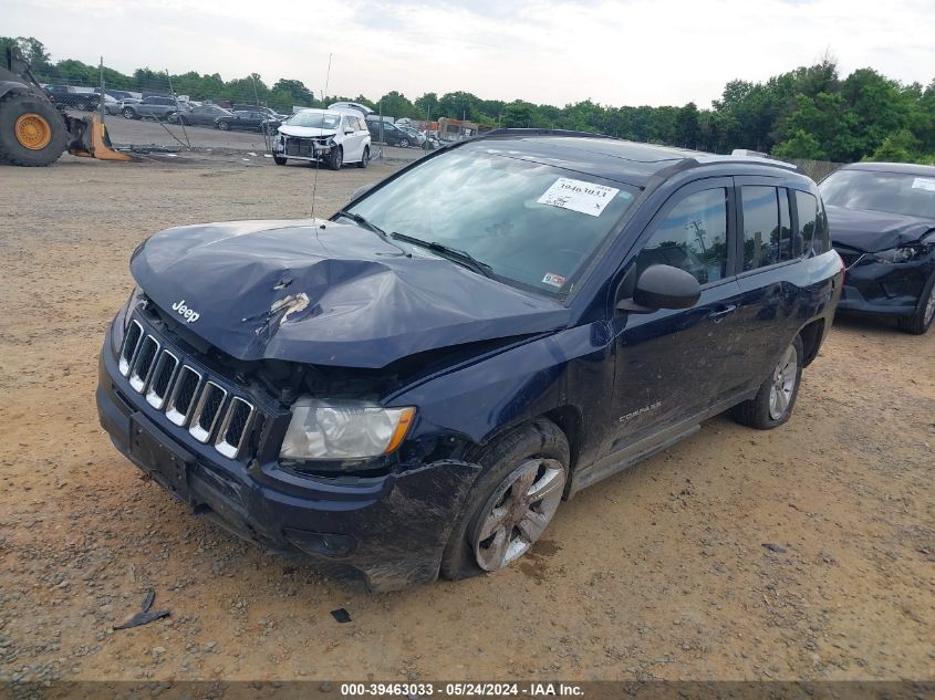 2012 Jeep Compass Latitude VIN: 1C4NJDEB2CD621239 Lot: 39463033